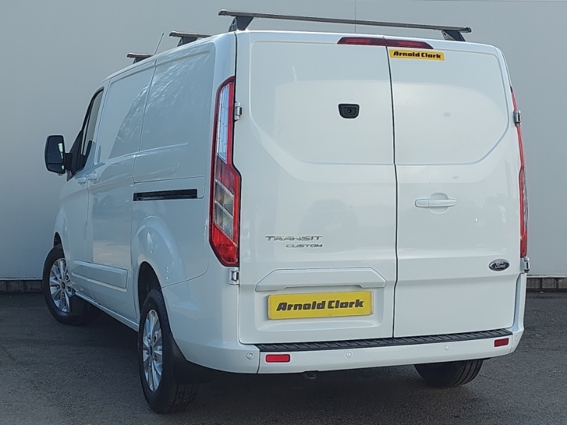 Ford Transit Custom 2.0 Ecoblue 130Ps Low Roof Limited Van YM72RZG White #2