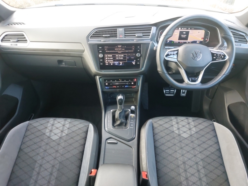 Volkswagen Tiguan 2.0 Tdi R-line Dsg NL72XGN White #3