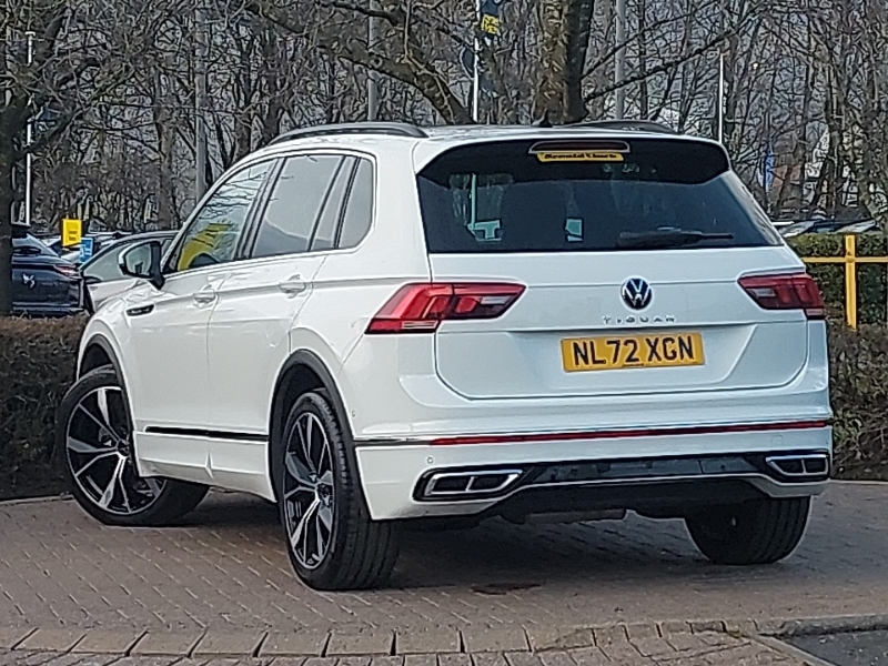 Volkswagen Tiguan 2.0 Tdi R-line Dsg NL72XGN White #2