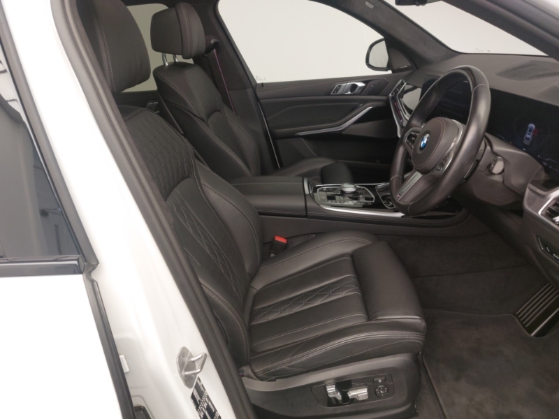 BMW X7 Xdrive40d Mht M Sport Step White #6