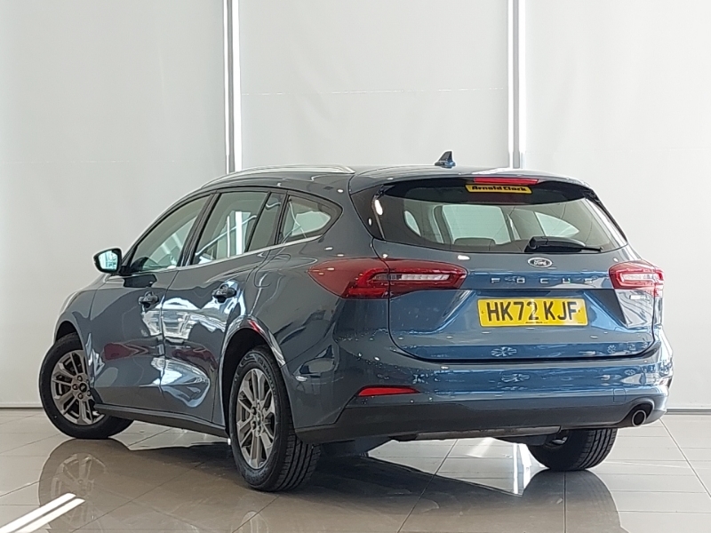 Ford Focus 1.0 Ecoboost Hybrid Mhev 155 Titanium HK72KJF Blue #2