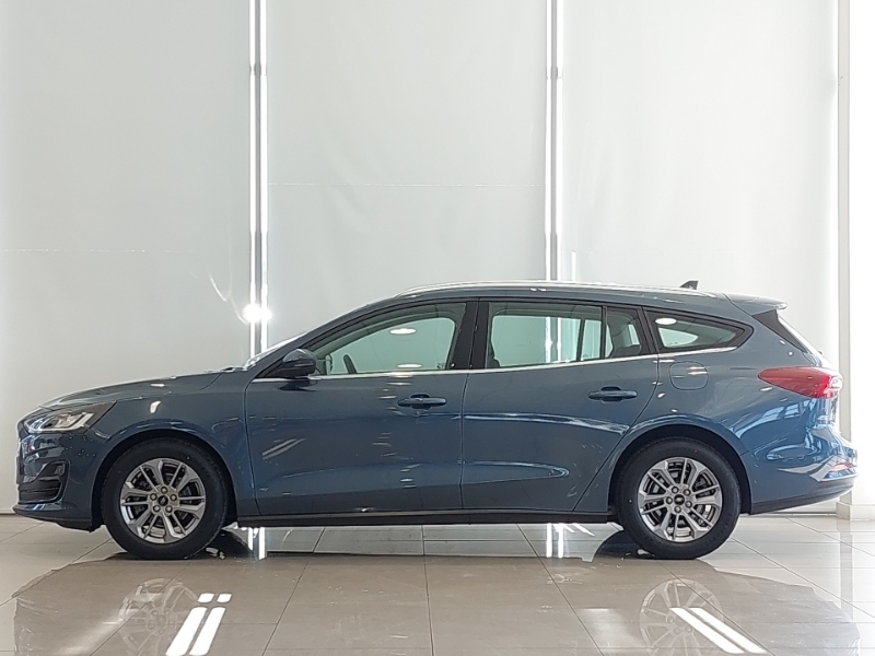 Ford Focus 1.0 Ecoboost Hybrid Mhev 155 Titanium HK72KJF Blue #4