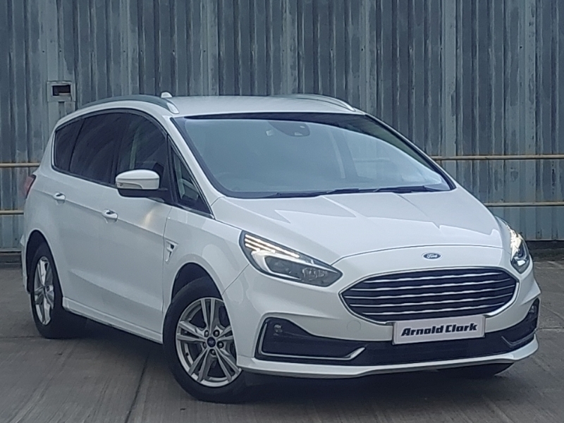 Ford S-Max 2.5 Fhev 190 Titanium Cvt White