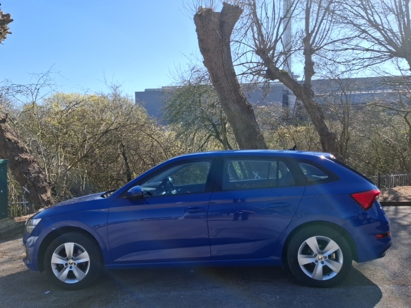Skoda Scala 1.0 Tsi 110 Se OW72KBO Blue #4