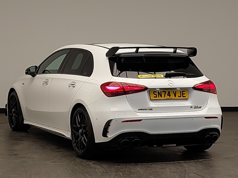 Mercedes-Benz A Class A45 S 4Matic Plus SN74VJE White #2