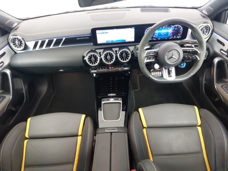 Mercedes-Benz A Class A45 S 4Matic Plus SN74VJE White #4