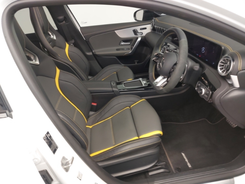 Mercedes-Benz A Class A45 S 4Matic Plus SN74VJE White #6