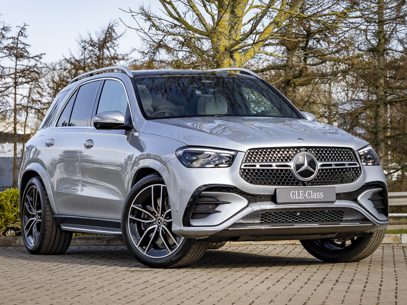 Mercedes-Benz GLE Class Gle 450D 4Matic Amg Line Prem 9G-tron 7 St Silver