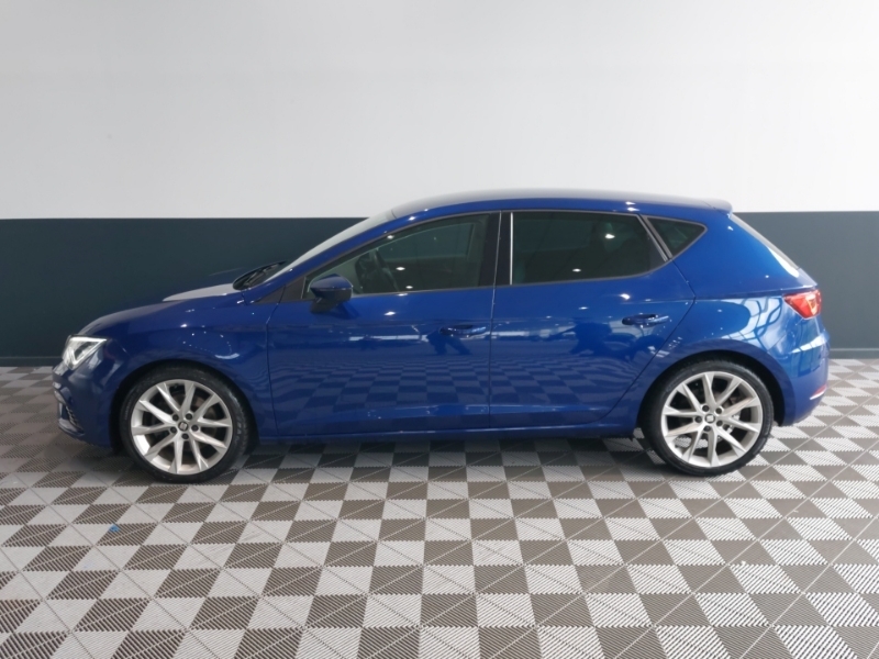 Seat Leon 1.5 Tsi Evo 150 Fr Sport Ez HT19VVK Blue #4