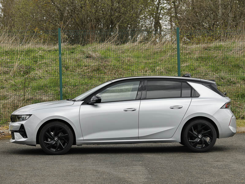 Vauxhall Astra 1.2 Turbo 130 Gs SG26XNE Silver #4