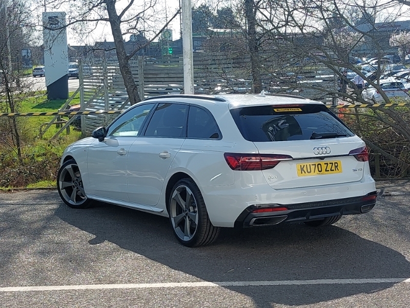 Audi A4 35 Tdi Black Edition S Tronic KU70ZZR White #2