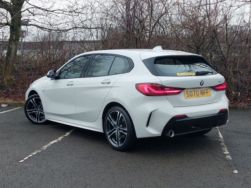BMW 1 Series 118I M Sport SO70MFF White #2