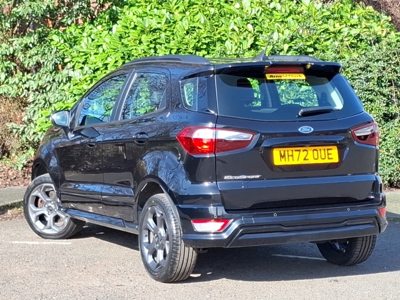 Ford Ecosport 1.0 Ecoboost 125 St-line MH72OUE Black #2