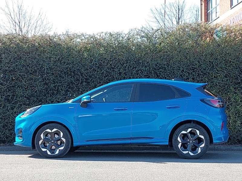 Ford Puma 1.0 Ecoboost Hybrid Mhev 155 St-line X Dct WN25EKC Blue #4
