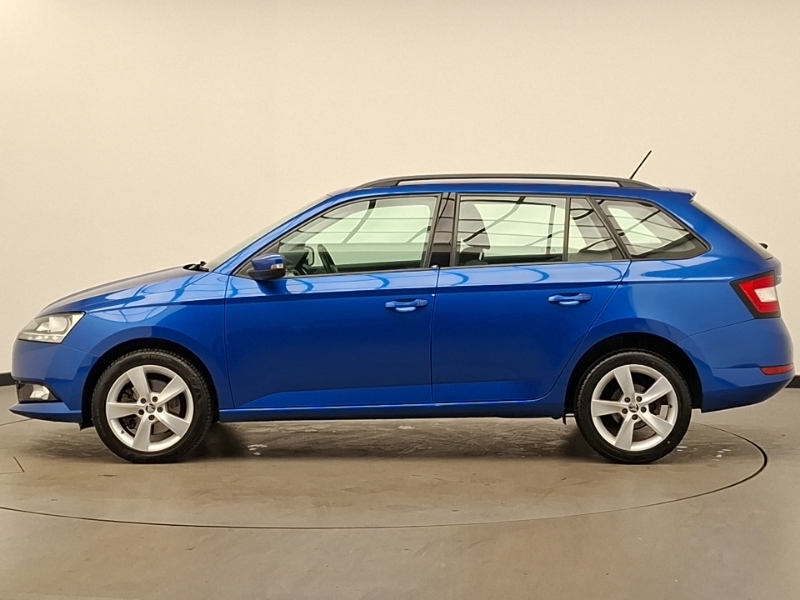 Skoda Fabia 1.0 Tsi 110 Se L Dsg PX68PVJ Blue #4