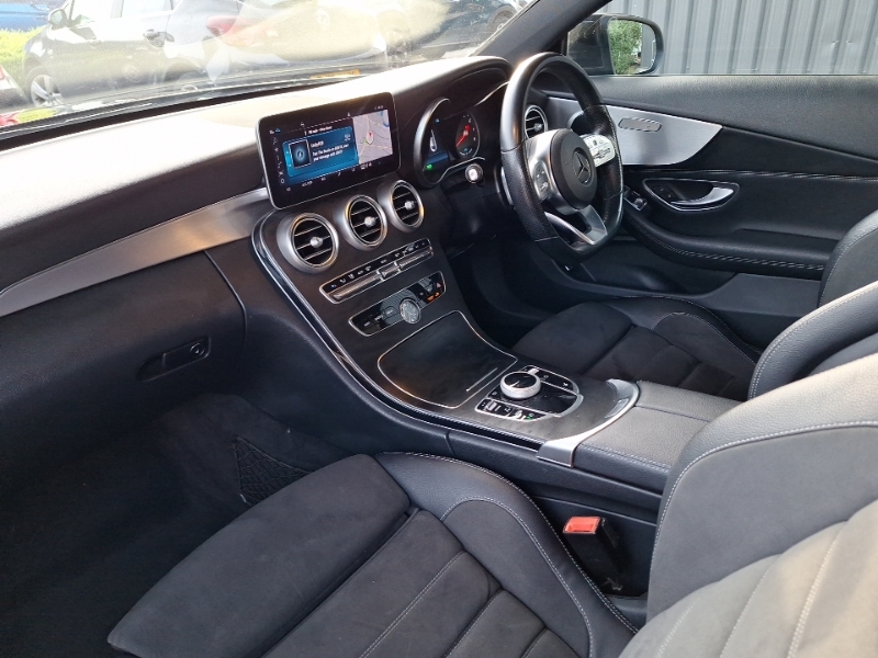 Mercedes-Benz C Class C200 Amg Line 9G-tronic WH19APU Black #5