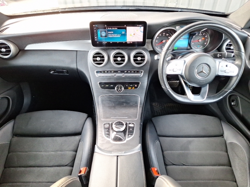 Mercedes-Benz C Class C200 Amg Line 9G-tronic WH19APU Black #3