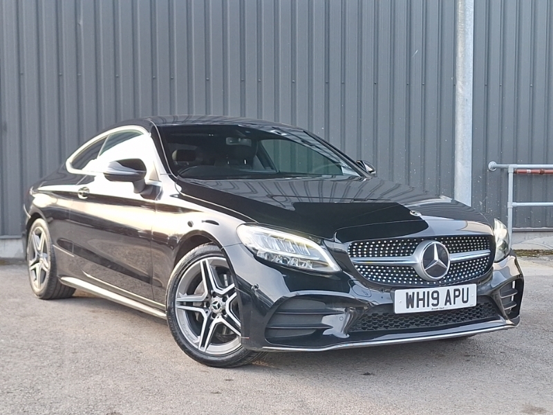 Mercedes-Benz C Class C200 Amg Line 9G-tronic Black