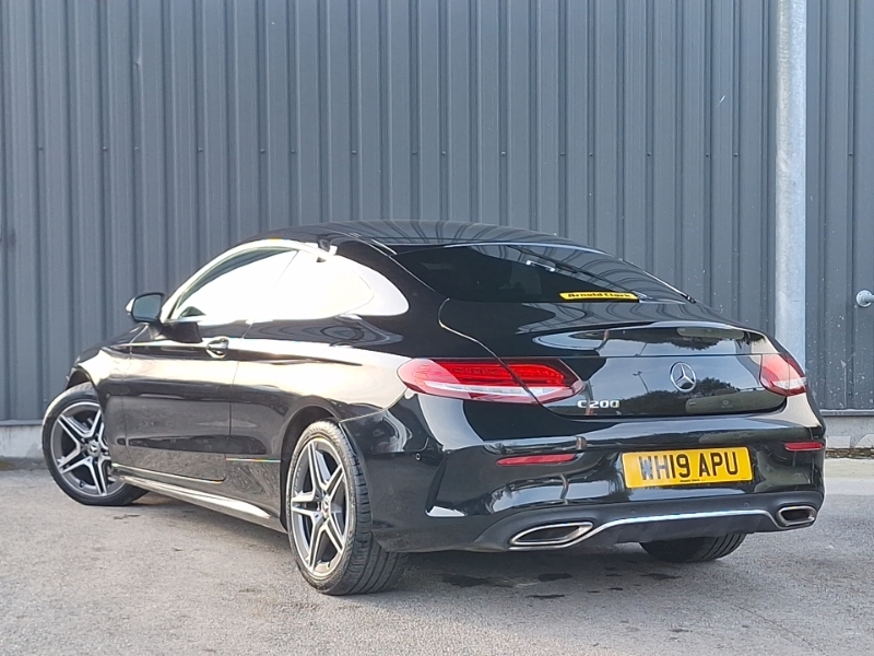 Mercedes-Benz C Class C200 Amg Line 9G-tronic WH19APU Black #2