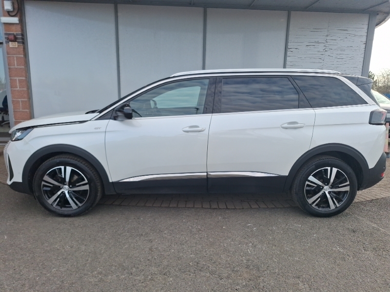 Peugeot 5008 1.5 Bluehdi Gt Eat8 SB23CEO White #4