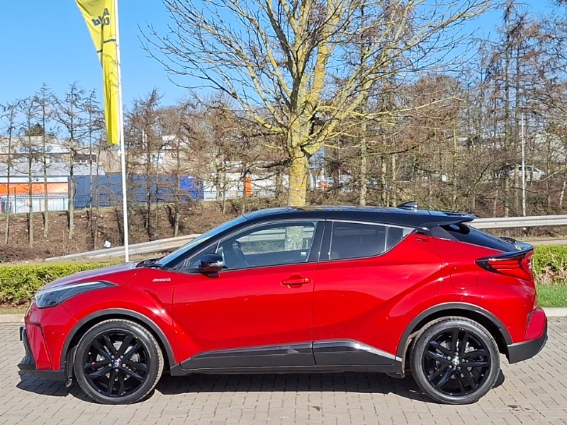 Toyota C-Hr 1.8 Hybrid Gr Sport Cvt LA21CLU Red #4