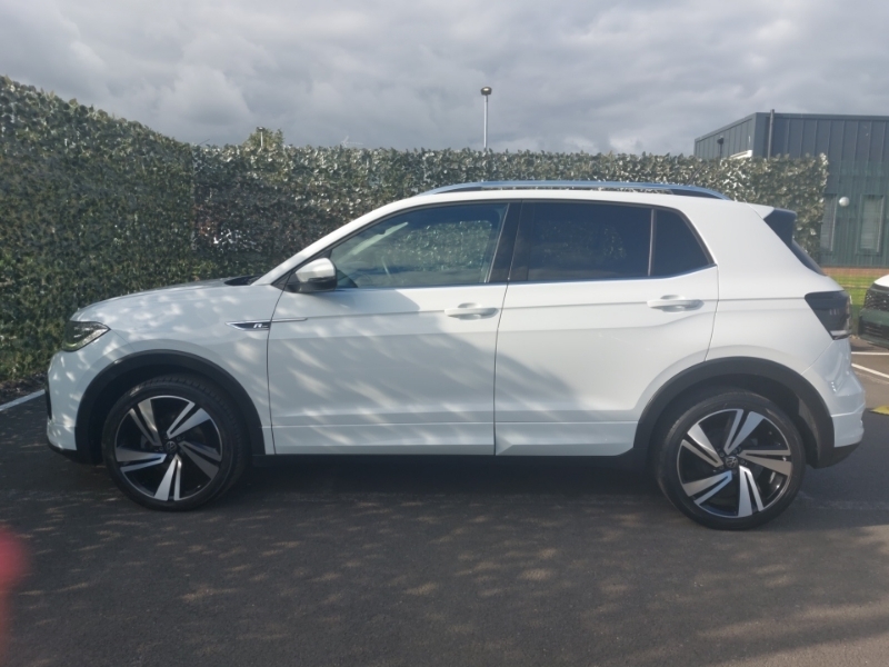 Volkswagen T-Cross 1.6 Tdi R-line White #4