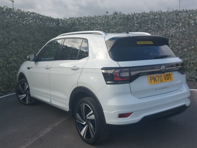 Volkswagen T-Cross 1.6 Tdi R-line White #2