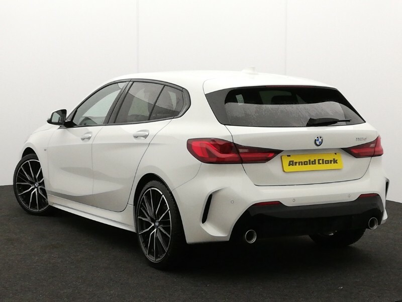 BMW 1 Series 118D M Sport White #2