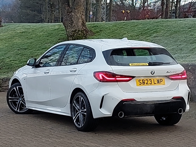 BMW 1 Series 120D M Sport Step Live Cockpit Pro White #2