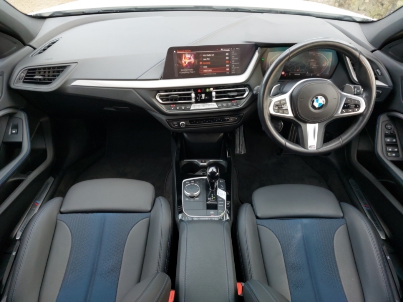 BMW 1 Series 120D M Sport Step Live Cockpit Pro White #3