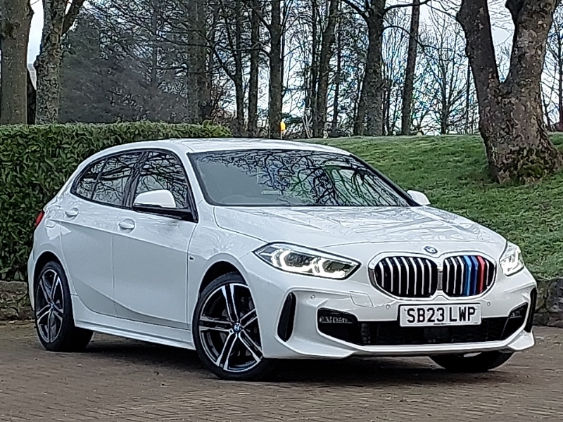 BMW 1 Series 120D M Sport Step Live Cockpit Pro White