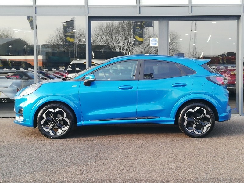 Ford Puma 1.0 Ecoboost Hybrid Mhev 155 St-line X Dct WN25OHT Blue #4
