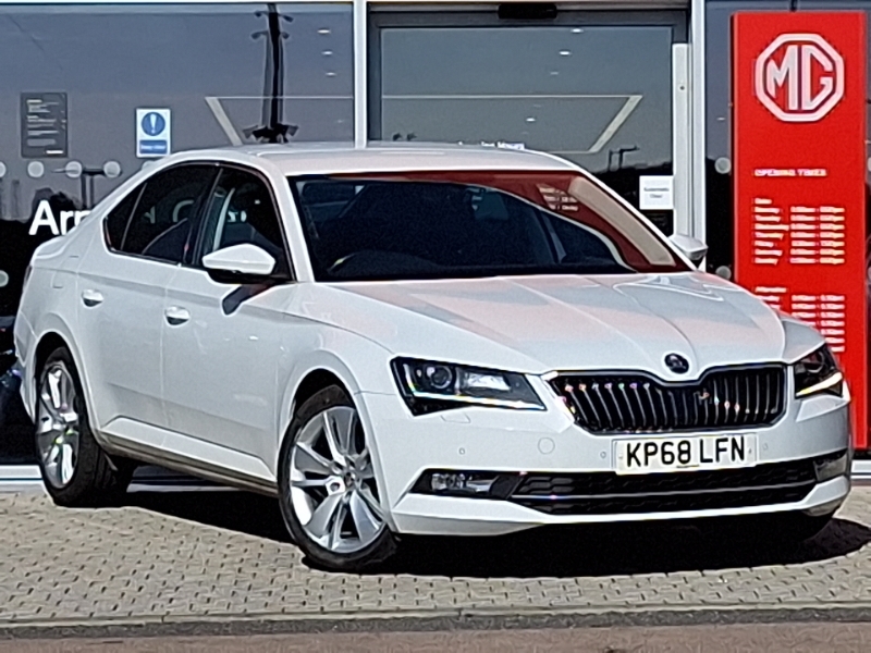 Skoda Superb 2.0 Tdi Cr Se L Executive Dsg 7 Speed White