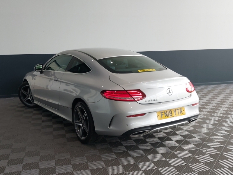 Mercedes-Benz C Class C220d Amg Line Silver #2
