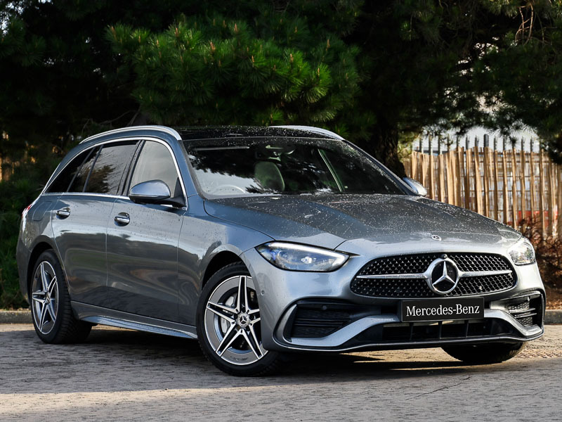 Mercedes-Benz C Class C300e Amg Line Premium Plus 9G-tronic Grey