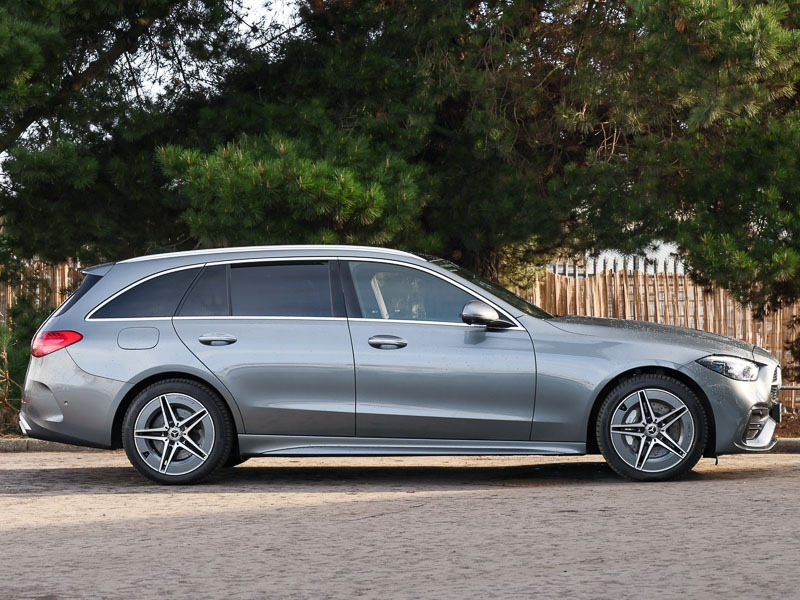 Mercedes-Benz C Class C300e Amg Line Premium Plus 9G-tronic SN73UEU Grey #4