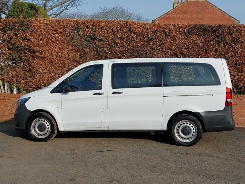 Mercedes-Benz Vito 114 Cdi Pro 9-Seater 9G-tronic White #4