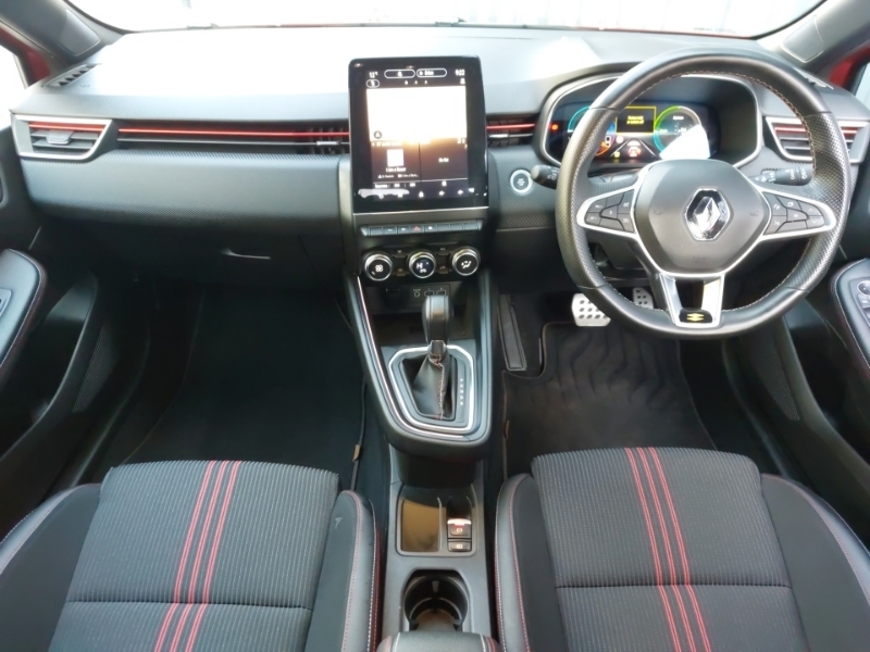 Renault Clio 1.6 E-tech Hybrid 140 Rs Line GL72FZA Red #3