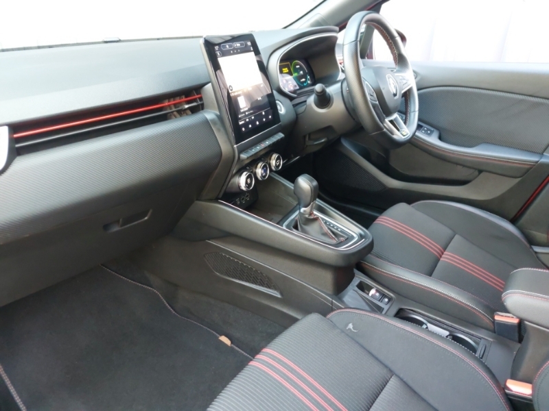 Renault Clio 1.6 E-tech Hybrid 140 Rs Line GL72FZA Red #5