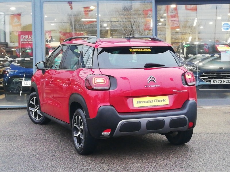 Citroen C3 Aircross 1.2 Puretech 130 Shine Eat6 CP72EOD Red #2