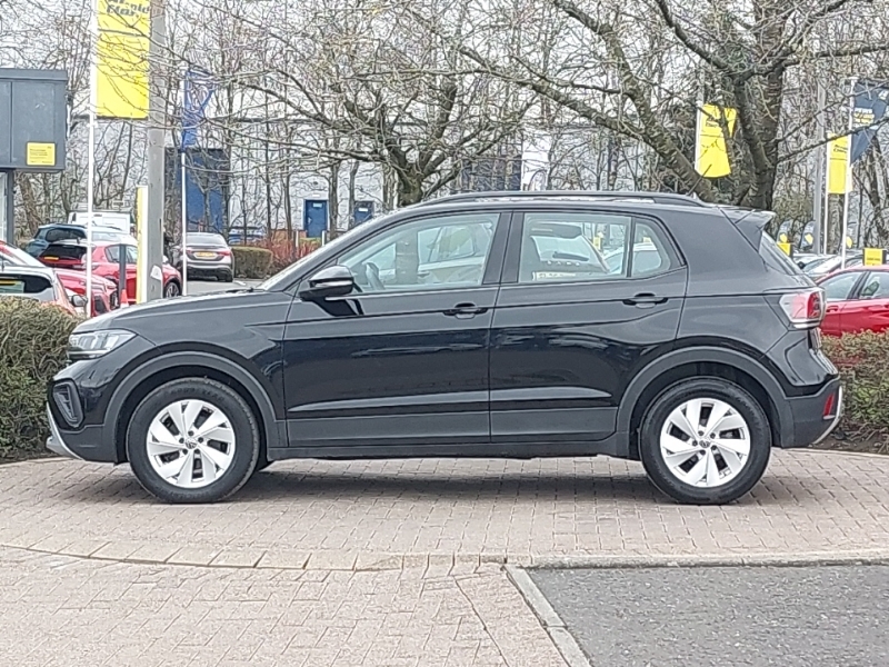 Volkswagen T-Cross 1.0 Tsi 115 Life Dsg SY25JWO Black #4
