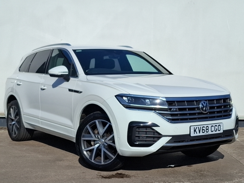 Volkswagen Touareg 3.0 V6 Tdi 4Motion R-line Tip White