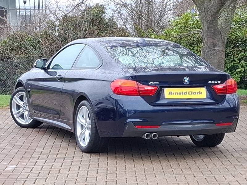 BMW 4 Series 420D 190 Xdrive M Sport Prof Media SD16EDW Blue #2