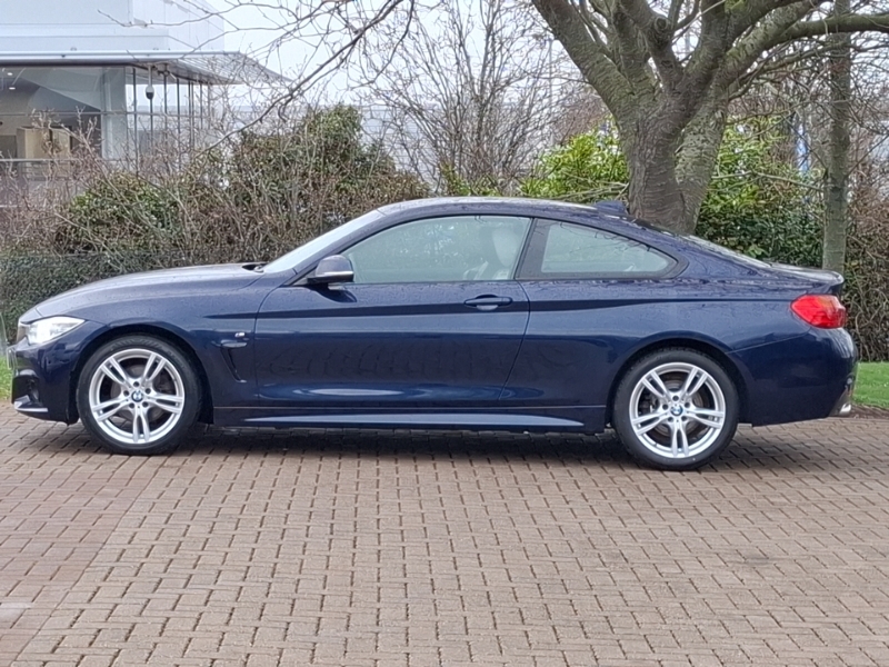 BMW 4 Series 420D 190 Xdrive M Sport Prof Media SD16EDW Blue #4