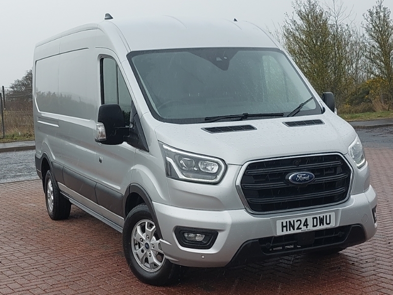 Ford Transit Custom 2.0 Ecoblue 170Ps H2 Limited Van Silver