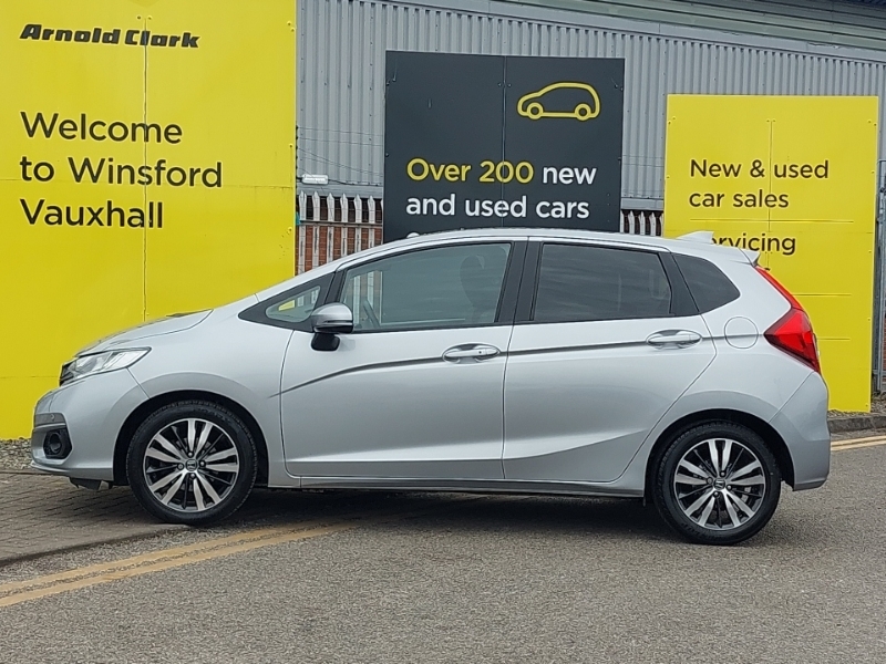 Honda Jazz 1.3 I-vtec Ex Navi Cvt LL19WFJ Silver #4