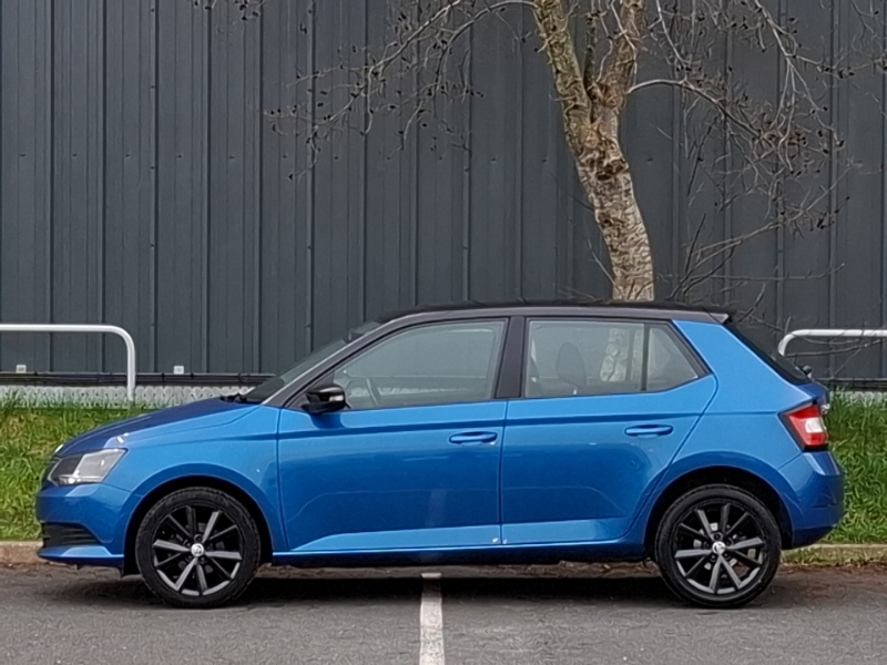Skoda Fabia 1.0 Tsi Colour Edition WR18XYV Blue #4