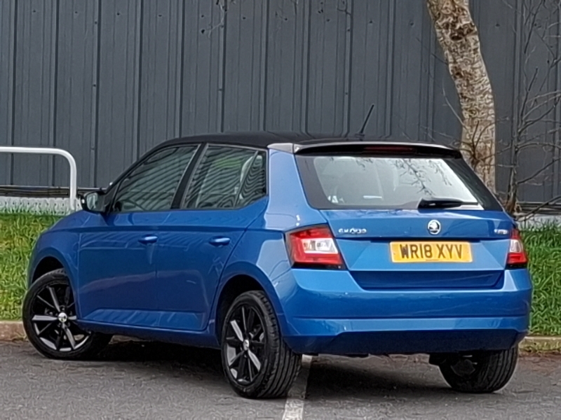 Skoda Fabia 1.0 Tsi Colour Edition WR18XYV Blue #2
