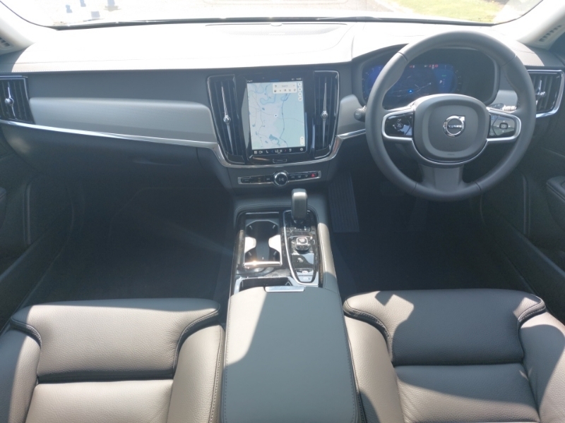 Volvo V90 2.0 T6 350 Phev Plus Dark Awd SM25NTE Silver #3