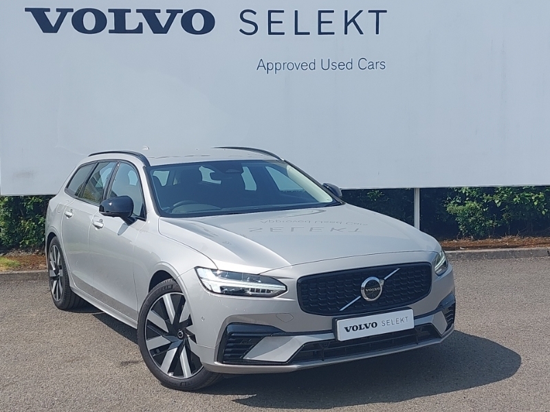 Volvo V90 2.0 T6 350 Phev Plus Dark Awd Silver